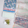 Elegant Pure Cotton Hand Block Print Dress Material