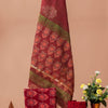 Elegant Pure Cotton Hand Block Print Dress Material