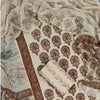 Elegant Pure Cotton Hand Block Print Dress Material