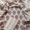 Elegant Pure Cotton Hand Block Print Dress Material
