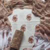Elegant Pure Cotton Hand Block Print Dress Material