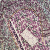 Lavender Purple Ginkgo Leaf Cotton Suit Set with Kota Doria Dupatta