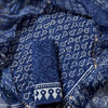 Handloom Elegance Cotton Suit Fabric with Kota Doria Dupatta