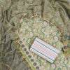 Elegant Pure Cotton Hand Block Print Dress Material with Kota Doria Dupatta