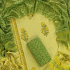 Elegant Pure Cotton Hand Block Print Dress Material