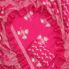 Rani Pink Floral Pure Cotton Dress Material