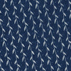 Midnight Indigo Floral Bouquet Hand Block Unstitched Cotton Suit Set