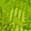 Parrot Green Hand Block Printed Cotton Dress Material Set