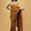 Bloom in Cotton - Fresh and Elegant Floral Print Cotton Saree