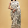 Crafted Elegance - Pure Cotton Ethnic Hand Block Print Saree