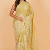 Bloom in Cotton - Fresh and Elegant Floral Print Cotton Saree