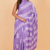 Experience the Softness of Pure Cotton - Stylish and Comfortable Floral Hand Block Print Saree