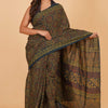 Cotton Couture - Fashionable Hand Block Print Cotton Saree
