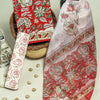 Handloom Elegance Cotton Suit Fabric with Kota Doria Dupatta