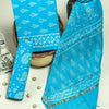 Ethnic Weaves Cotton Dress Material with Kota Doria Dupatta