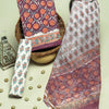 Crafted Elegance - Pure Cotton Dress Material with Kota Doria Dupatta