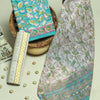 Ethnic Weaves Cotton Dress Material with Kota Doria Dupatta