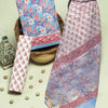 Ethnic Weaves Cotton Dress Material with Kota Doria Dupatta