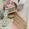 Elegant Pure Cotton Hand Block Print Dress Material with Kota Doria Dupatta