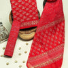 Soft Floral Print Cotton Suit Fabric with Kota Doria Dupatta