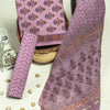 Hand Block Printed Pure Cotton Churidar Materials with Kota Doria Dupatta