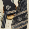 Patterned Grace - Hand Block Printed Pure Cotton Dress Material with Kota Doria Dupatta