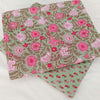 Floral Cotton Running Material – Elegant & Lightweight Fabric for Dressmaking