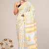 Khatri Creations Block Print Cotton Saree – Soft Cotton, Elegant Drapes