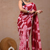 Khatri Creations Block Print Cotton Saree – Soft Cotton, Elegant Drapes