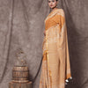 Sanganeri Printed Pure Cotton Saree with Elegant Zari Border