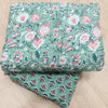 Floral Cotton Running Material – Elegant & Lightweight Fabric for Dressmaking
