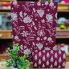Floral Cotton Running Material – Elegant & Lightweight Fabric for Dressmaking