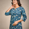 Chic Printed Cotton Top - Relaxed Fit for All-Day Comfort