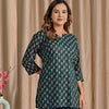 Casual Everyday Cotton Short Top - Ethnic Touch Meets Modern Trends