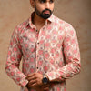 Urban Luxe Weave: Classic Full-Sleeve Cotton Shirts for Men