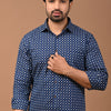 Full Sleeve Cotton Shirt Designed For Modern Gentleman's Wardrobe