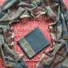 Elegant Pure Cotton Hand Block Print Dress Material with Kota Doria Dupatta