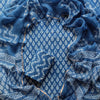 Jaipuri Block Print Cotton Dress Set with Kota Doria Dupatta