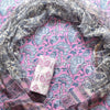 Traditional Print Handblock Cotton Dress Fabric with Kota Doria Dupatta