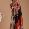 Authentic Sanganeri Printed Maheshwari Cotton Silk Saree