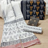 Elegant Pure Cotton Hand Block Print Dress Material