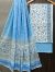 Premium Quality Hand Block Printed Cotton Dress Material with Cotton Dupatta - KC021424