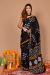 Beautiful Hand Block Print Malmal Cotton Saree with Blouse - KC100300