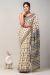 Beautiful Hand Block Print Malmal Cotton Saree with Blouse - KC100392