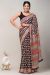 Beautiful Hand Block Print Malmal Cotton Saree with Blouse - KC100393