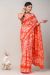 Beautiful Hand Block Print Malmal Cotton Saree with Blouse - KC100407