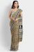 Beautiful Hand Block Printed Malmal Cotton Saree with Blouse - KC100455