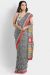 Beautiful Hand Block Printed Malmal Cotton Saree with Blouse - KC100461