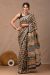 Beautiful Hand Block Printed Malmal Cotton Saree with Blouse - KC100484