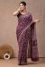 Beautiful Hand Block Printed Malmal Cotton Saree with Blouse - KC100516